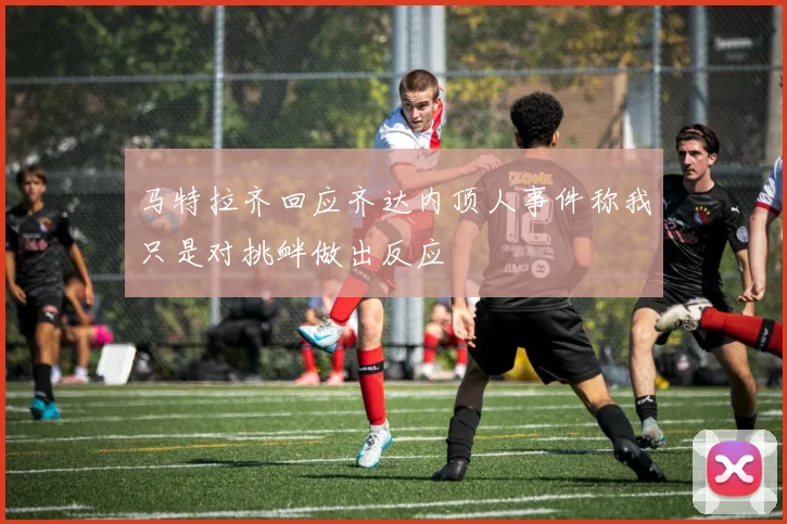 马特拉齐回应齐达内顶人事件称我只是对挑衅做出反应